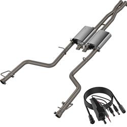 Quick Time Performance Exhaust Kit 15-up Dodge Challenger 5.7L - Click Image to Close